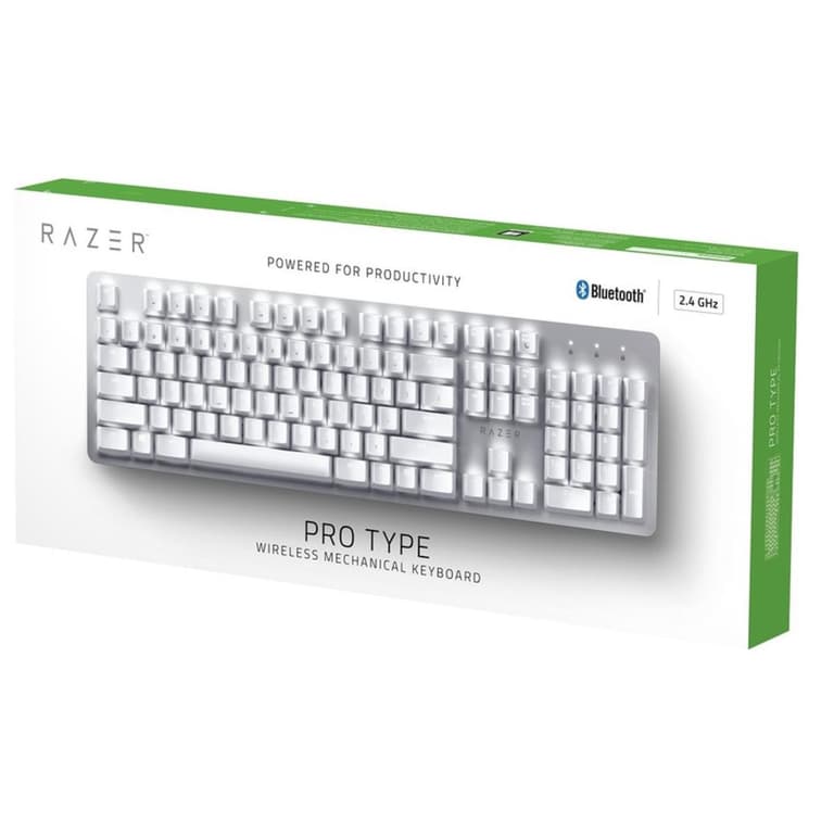Razer Pro Type Bluetooth & Wireless Mechanical Fully Programmable Keys - Orange Switches