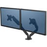 Fellowes Platinum Series Adjustable Dual Monitor Arm - Black product thumbnail 1