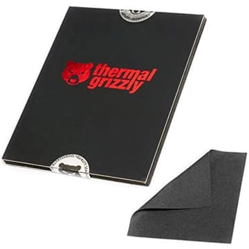 Thermal Grizzly - Carbonaut (31x25x0,2mm) Carbon Thermal Pad for Maximum Thermal Conductivity - Reusable and Adaptable Surface CPU/GPU/PS4/PS5/Xbox