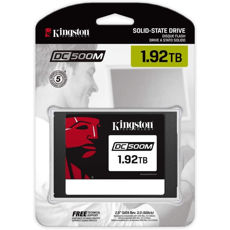 Kingston Data Centre DC500M 1.92 TB Enterprise Solid-State Drives