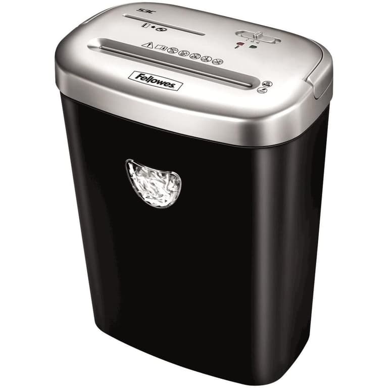 Fellowes Powershred 53C 10 Sheet Cross Cut Paper Shredder w/ SafeSense