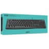Logitech K120 Wired Keyboard for Windows, Plug and Play, Full-Size, Spill-Resistant, Curved Space Bar, Compatible with PC, Laptop - Black product thumbnail 1