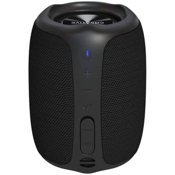 Creative Muvo Play Portable Bluetooth 5.0 Speaker IPX7 Waterproof Up to 10 Hours of Battery Life with Siri & Google Assistant - Black