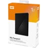 WD 1TB My Passport Portable External Hard Drivew/ backup software & Password Protection - Black product thumbnail 1