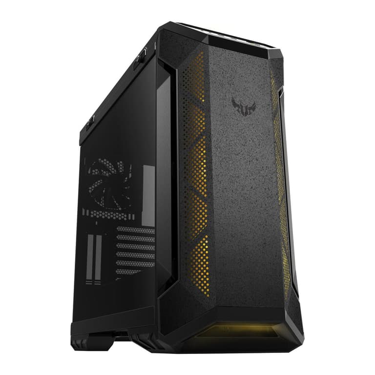 ASUS TUF Gaming GT 501 Mid-Tower Case for up to EATX Motherboards with USB 3.0 Front Panel Cases w/ Handle - Gray