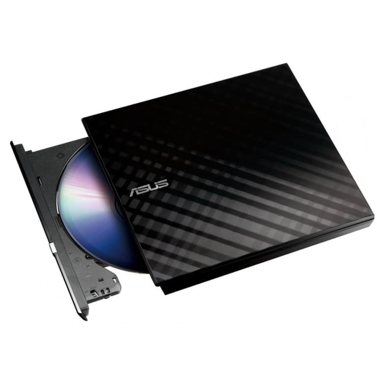ASUS Lite External DVD Drive Read & Writer USB 2.0 For Windows & Mac OS - Black