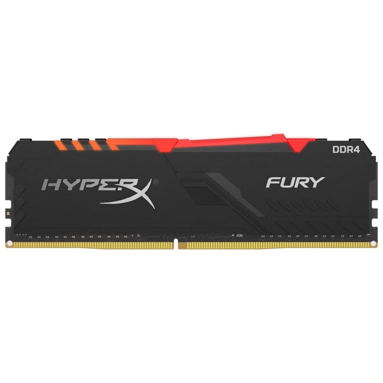 HyperX Fury 8GB RGB 3600 MHz DDR4 Memory