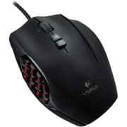 Logitech G600 MMO Gaming Mouse RGB Backlit 20 Programmable Buttons - Black product image
