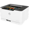 HP Color Laser 150a A4 Color Laser Printer For Home & Office up to 18 black /4 Color PPM USB Interface - White product thumbnail 1