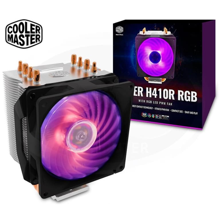 Cooler Master Hyper H410R RGB 92mm Red LED PWM Fan