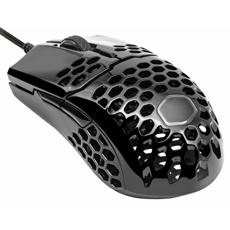 Cooler Master MM711 Glossy Black 60G w/Lightweight Honeycomb Shell