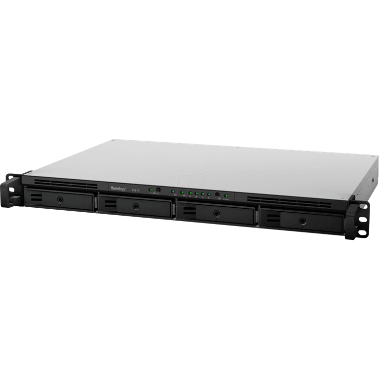 Synology RackStation RS819 4 Bay 1U Rackmount NAS Enclosure