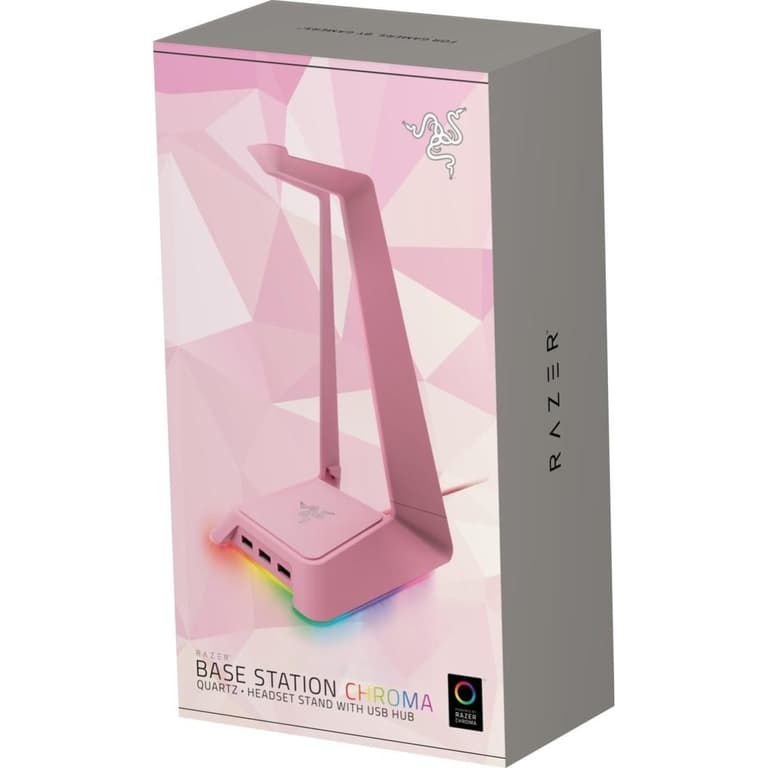 Razer Base Station Chroma w/ USB Hub Quartz Pink