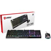 MSI Vigor GK30 Gaming Keyboard & GM11 Mouse COMBO Arabic & English product image
