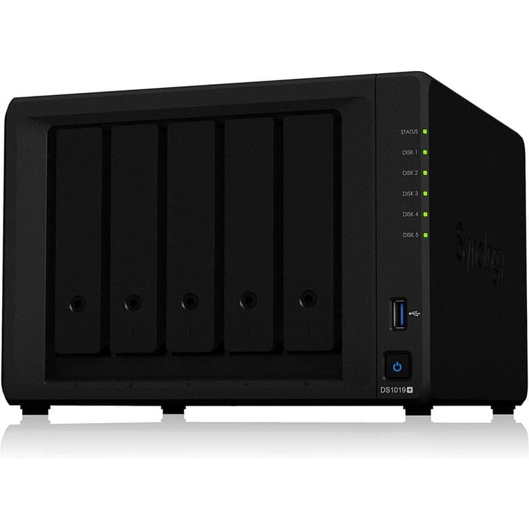 Synology DiskStation DS1019+ 5-Bay NAS Enclosure