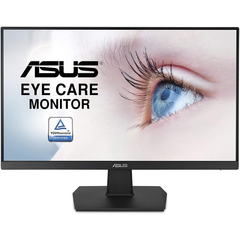 ASUS VA24EHE 23.8” IPS Full HD 75Hz Adaptive-Sync / FreeSync Eye Care Flicker-Free & Low Blue Light