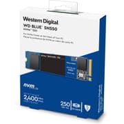 WD Blue SN550 NVMe M.2 2280 250GB PCI-Express 3.0 x4 3D NAND product image
