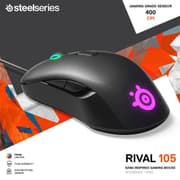 SteelSeries Rival 105 4,200 CPI Prism Lightning, RGB Mouse – Black product image
