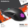 SteelSeries Rival 105 4,200 CPI Prism Lightning, RGB Mouse – Black product thumbnail 1