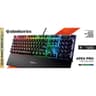 SteelSeries Apex Pro Mechanical Gaming Keyboard, Adjustable Actuation Switches, World’s Fastest Mechanical Keyboard, OLED Smart Display, RGB Backlit product thumbnail 1