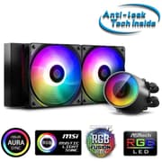 DeepCool Castle 240 RGB V2 AIO Liquid Cooler Anti-Leak Technology product image