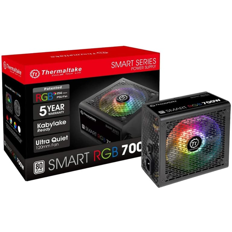 Thermaltake SMART RGB 700W 80 PLUS Certified Active PFC PSU