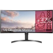 LG 35WN75C-B 35" Ultra Wide Curved 4K HDR10 sRGB 99% USB-Type C 100w AMD FreeSync 3-Side Virtually Borderless Design - Black product image