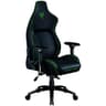 Razer Iskur Gaming Chair with Built-in Lumbar Support Ergonomic Lumbar Support System 4D Armrests Memory Foam Head Cushion PVC Leather Black and Green product thumbnail 1