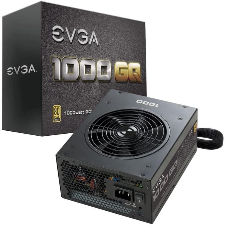 EVGA 1000 GQ 1000W 80+ GOLD Semi Modular EVGA ECO Mode Power Supply