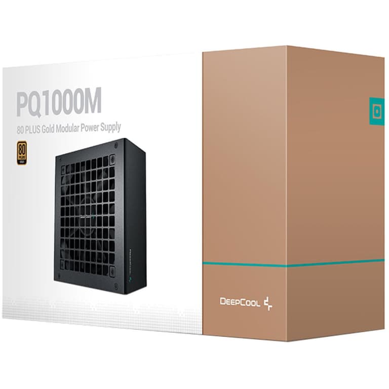 DeepCool PQ1000M 1000W 80+ Gold Full Modular Power Supply - Black