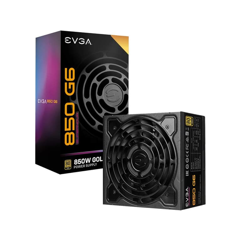 EVGA SuperNOVA 850 G6 850W 80+ GOLD Certified Full Modular Active PFC PSU