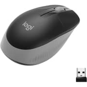 Logitech Wireless Mouse M191 Full Size Ambidextrous Curve Design 18-Month Battery Life - Grey product image