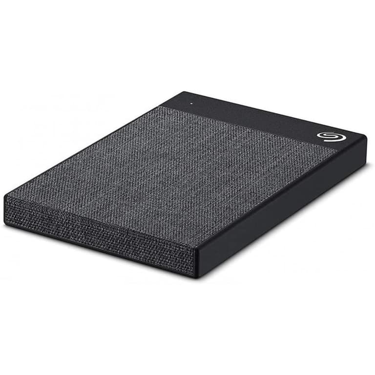 Seagate Ultra Touch 2TB Portable HDD USB-C & USB 3.0 - Black