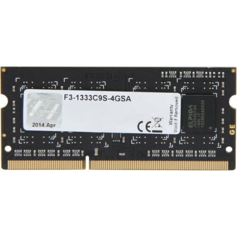 G.SKILL 4GB 204-Pin DDR3 SO-DIMM DDR3 1333 (PC3 10666)