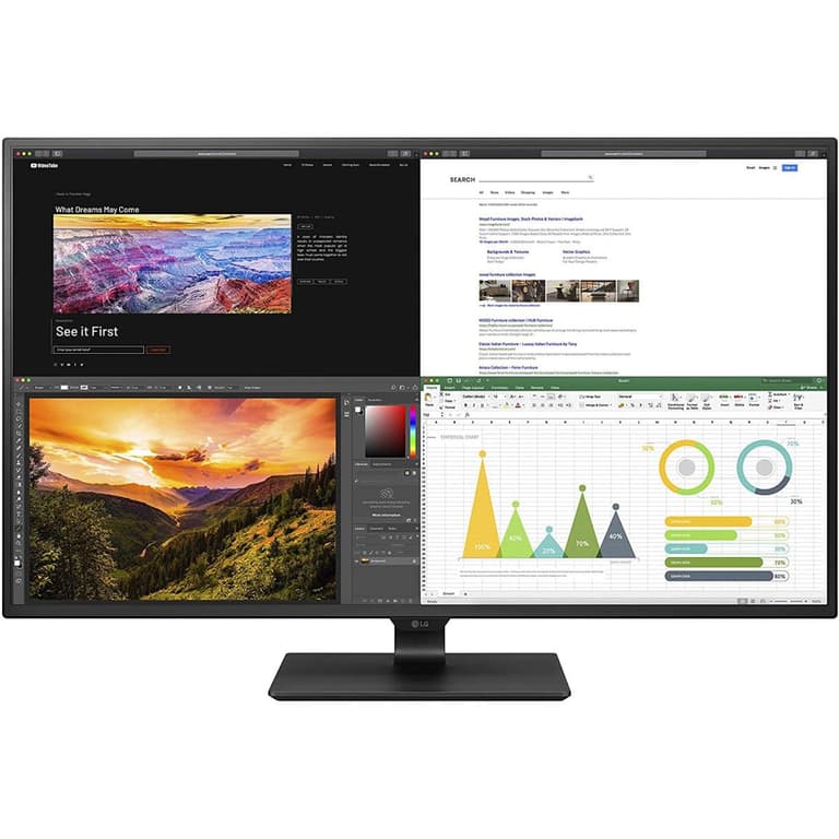 LG 43UN700 43" 4K IPS Display with USB Type-C & HDR10 w/ 4 HDMI