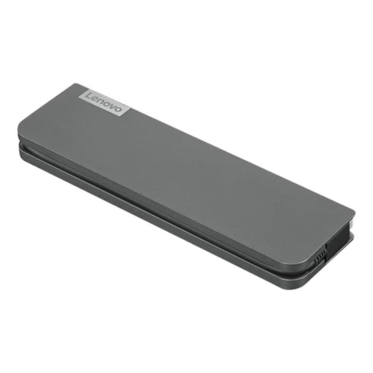 Lenovo USB-C Mini Dock 7-in-1 Portable with HDMI, VGA, USB-C, USB 3.1, USB 2, 3.5mm Audio, Ethernet 45W Charging
