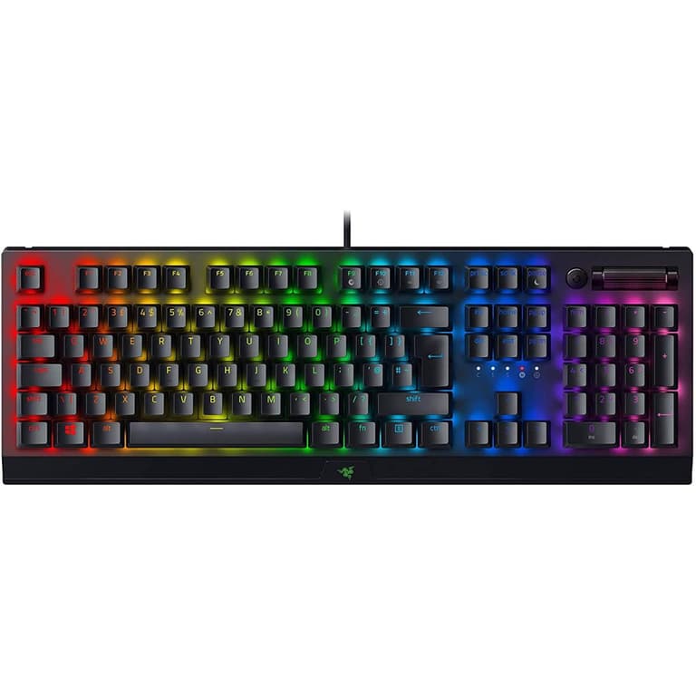 Razer BlackWidow V3 Mechanical Keyboard with Green Switches Chroma