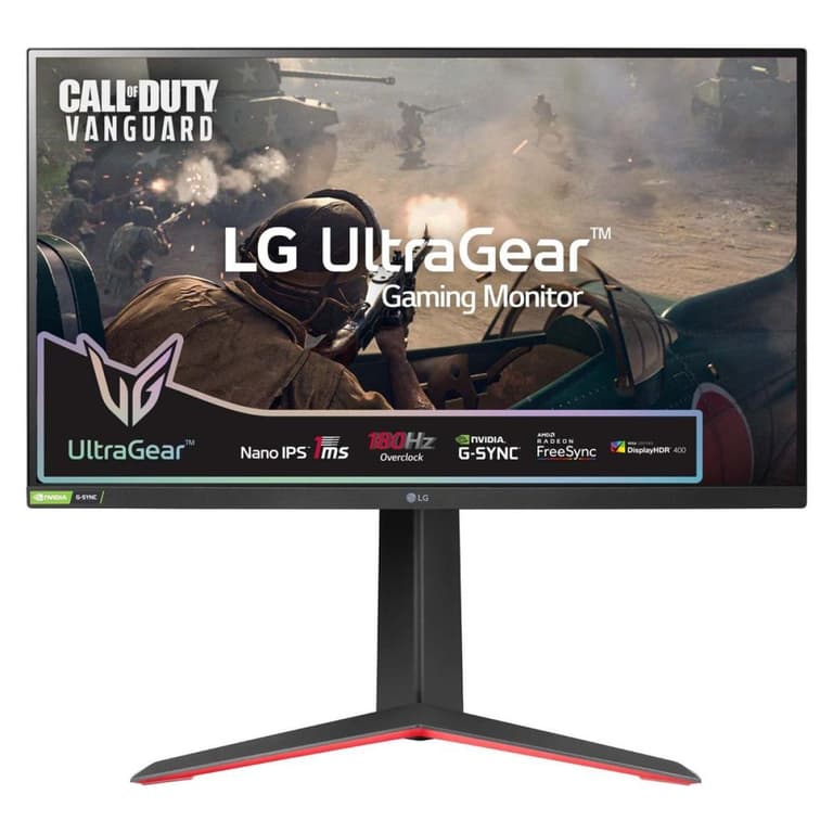 LG 27GP850-B 27" Ultragear 2K Nano IPS 165Hz / 180Hz1ms HDR400 G-Sync Compatible