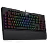 Redragon K586 Brahma RGB Mechanical Gaming Keyboard with Brown Switches, 10 Dedicated Macro Keys, Convenient Media Control, and Detachable Wrist Rest product thumbnail 1