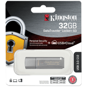 Kingston 32GB Data Traveler Locker + G3 Personal Security product image