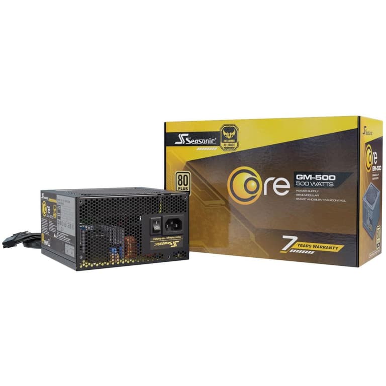 Seasonic CORE GM 650w 80+ Gold Semi-Modular TUF Gaming Alliance