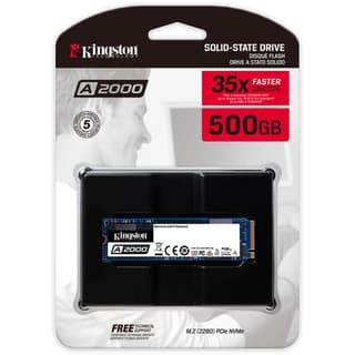 Kingston A2000 500GB SSDNow M.2 PCIe NVMe