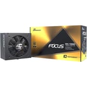 Seasonic FOCUS GX-1000 1000W 80+ Gold Full-Modular Fan Control in Fanless Silent & Cooling Mode product image