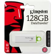 Kingston Digital 128GB Data Traveler 3.0 USB Flash Drive - Green product image