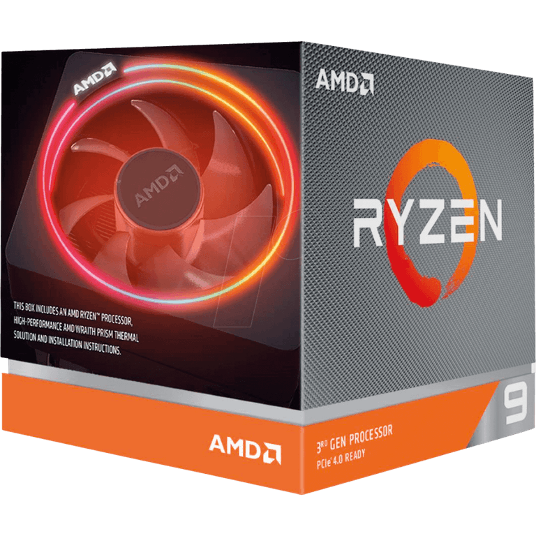 AMD RYZEN 9 3900X 12-Core 3.8 GHz (4.6 GHz Max Boost)