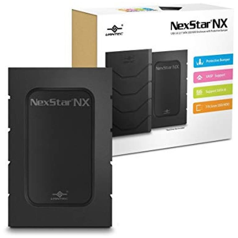 Vantec NST-239S3B NexStar NX 2.5" SATA to USB 3.0 w/ Bumper