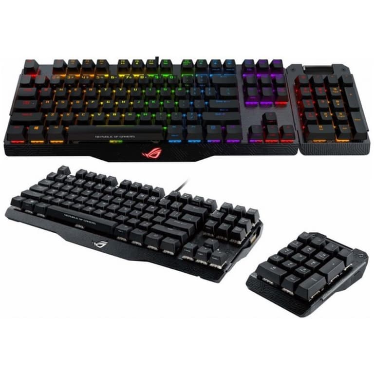 Asus Rog Claymore Aura Sync Mechanical Cherry MX Red