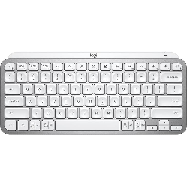 Logitech MX Keys MINI Illuminated Wireless & Bluetooth Backlit USB C For MAC US English Layout Grey