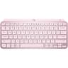 Logitech MX Keys MINI Illuminated Wireless & Bluetooth Backlit USB C, PC & Mac , English Layout Rose product thumbnail 1