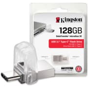 Kingston Digital 128GB Data Traveler Micro Duo USB 3C Flash Drive product image